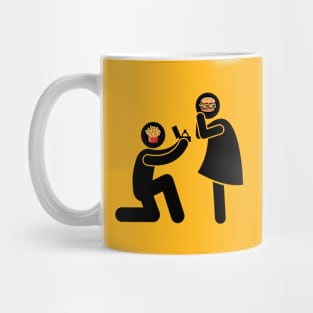 Food lover / marry me Mug